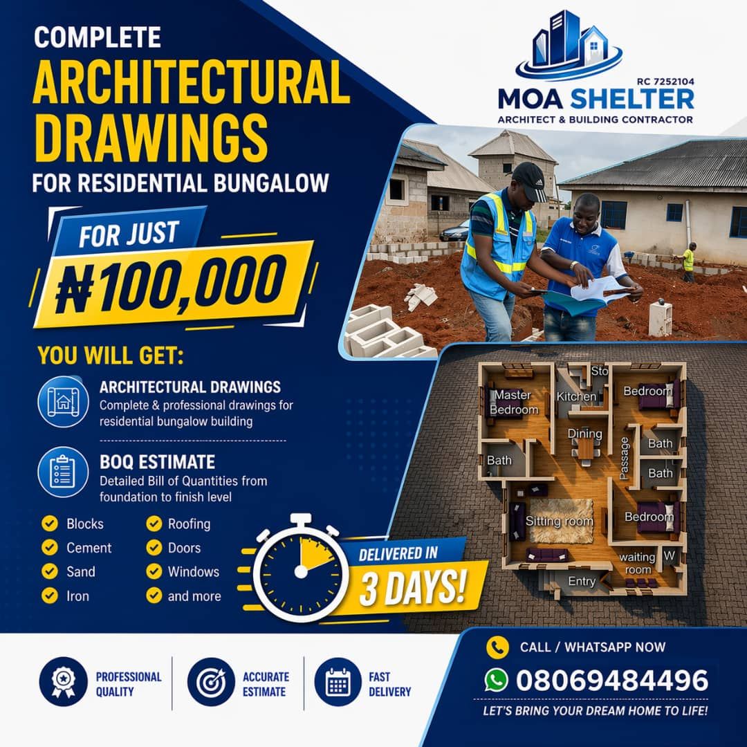MOA Shelter Project Facebook ad: BUILD YOUR DREAM HOME WITHOUT GUESSWORK!