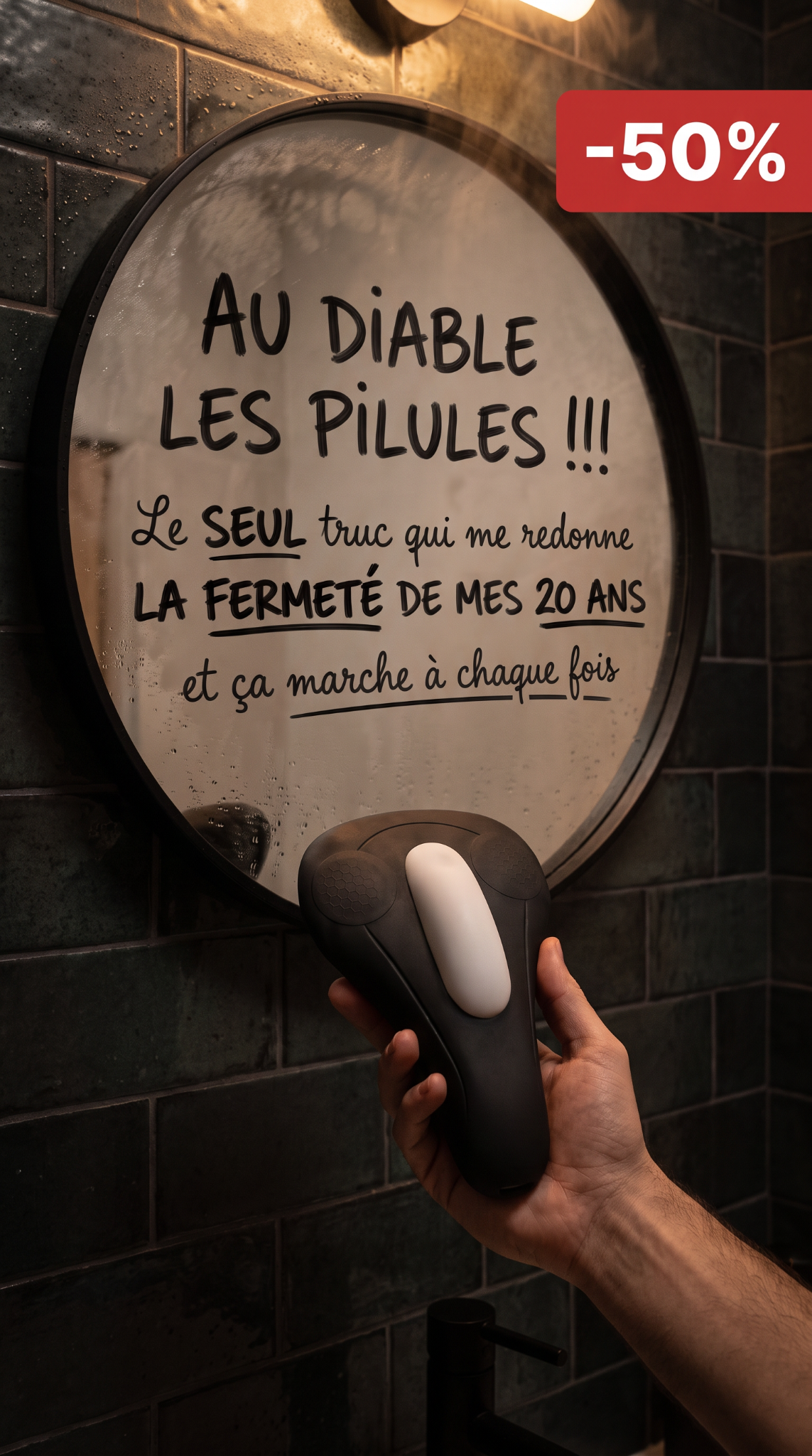 PlancherPelvien Facebook ad: Sans pilule, ma fermeté d'avant, la méthode des kinés (-50%)