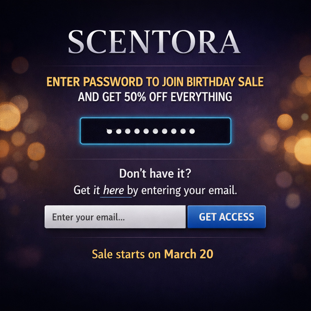 Scentora Fragrances Facebook ad