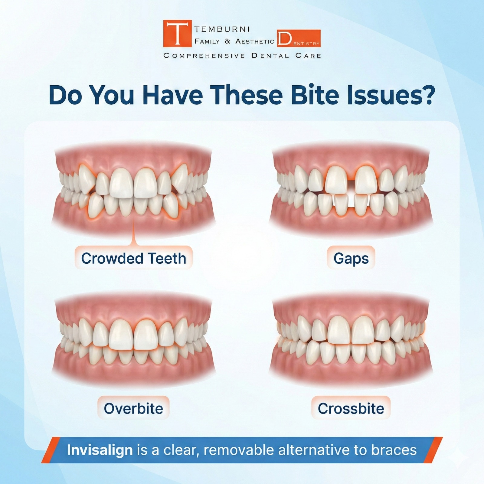 Temburni Family Dentistry Facebook ad: $2,500 OFF On Invisalign Treatment!