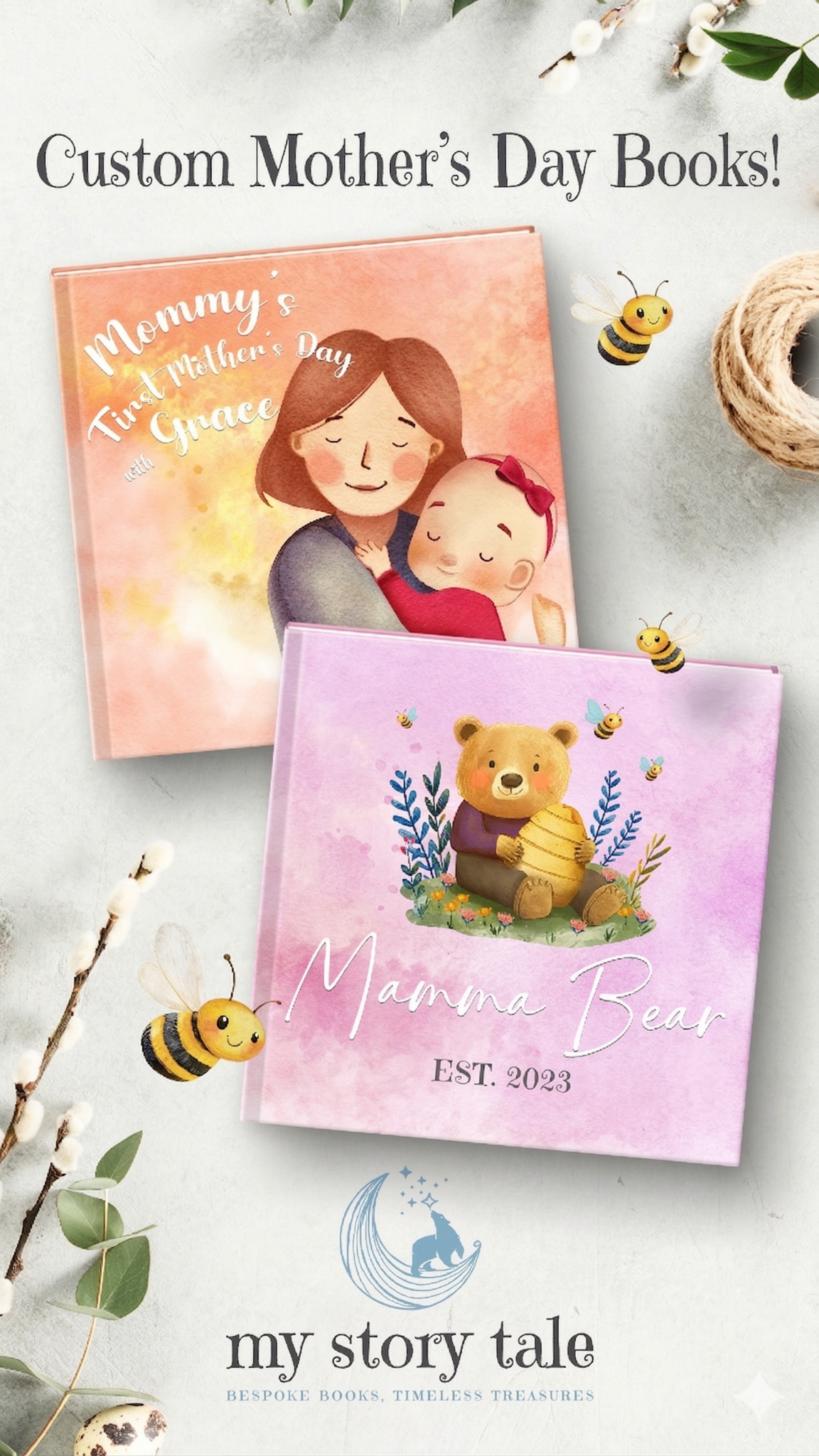 My Story Tale Books Facebook ad