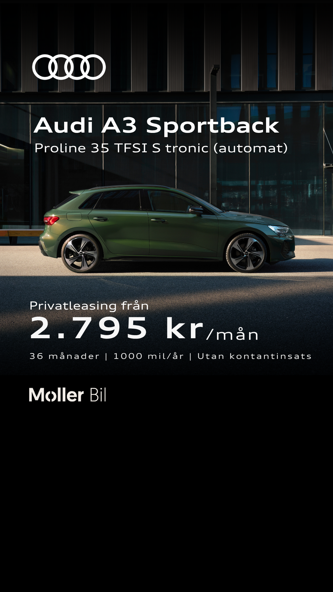 Möller Bil Göteborg Facebook ad from Jun 8, 2026