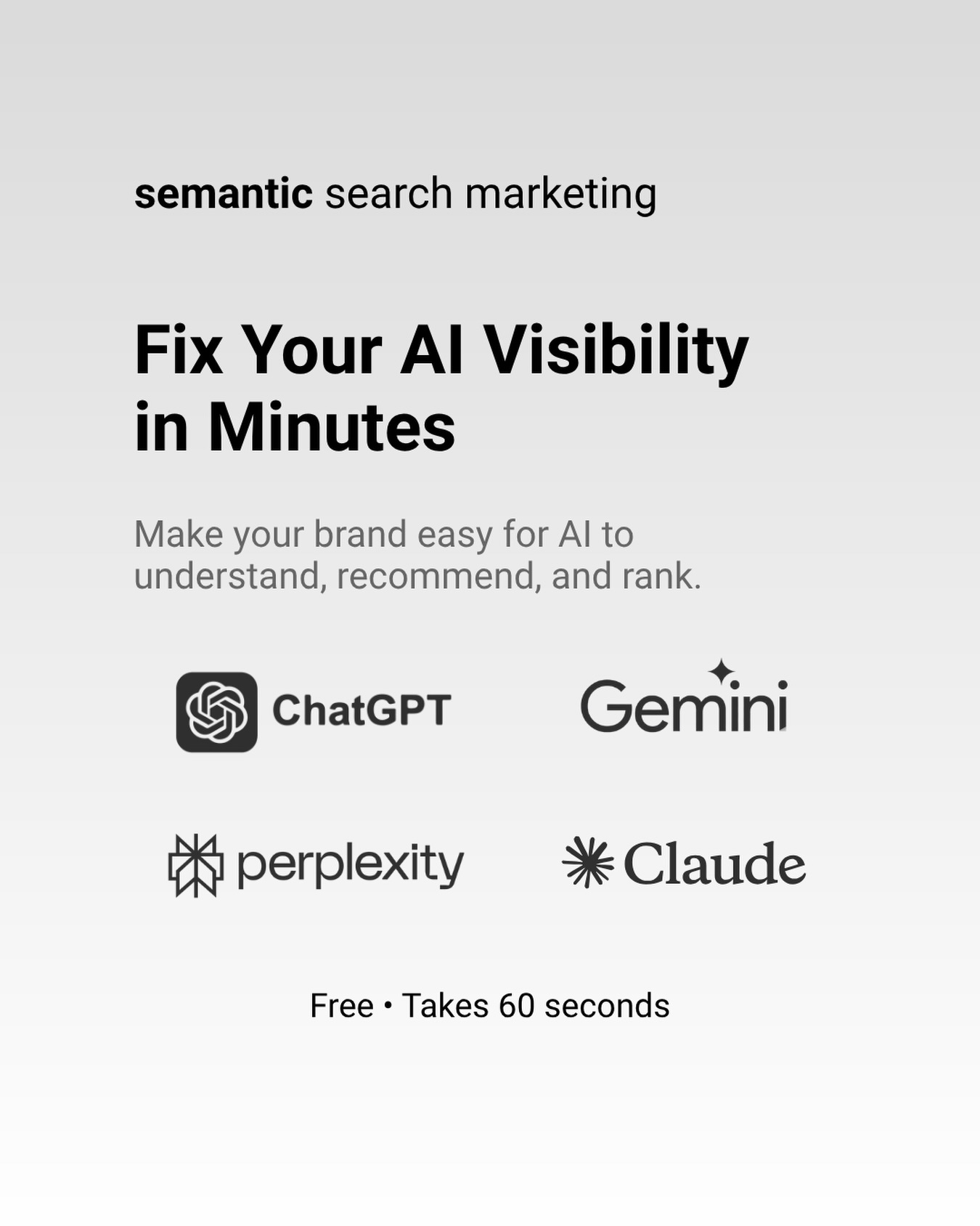 Semantic Search Marketing Facebook ad