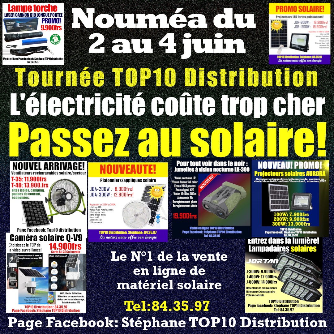 Stéphane TOP10 Distribution Facebook ad