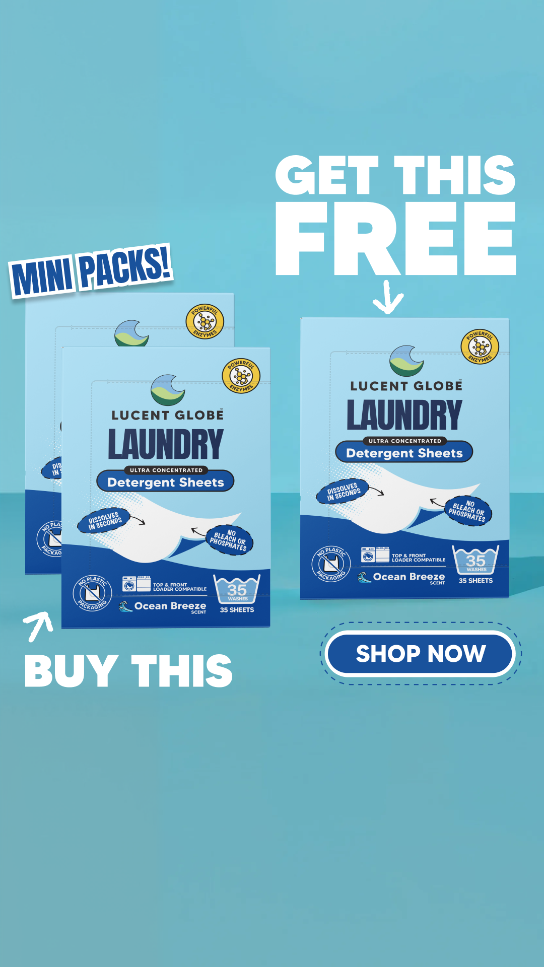 Lucent Globe Facebook ad