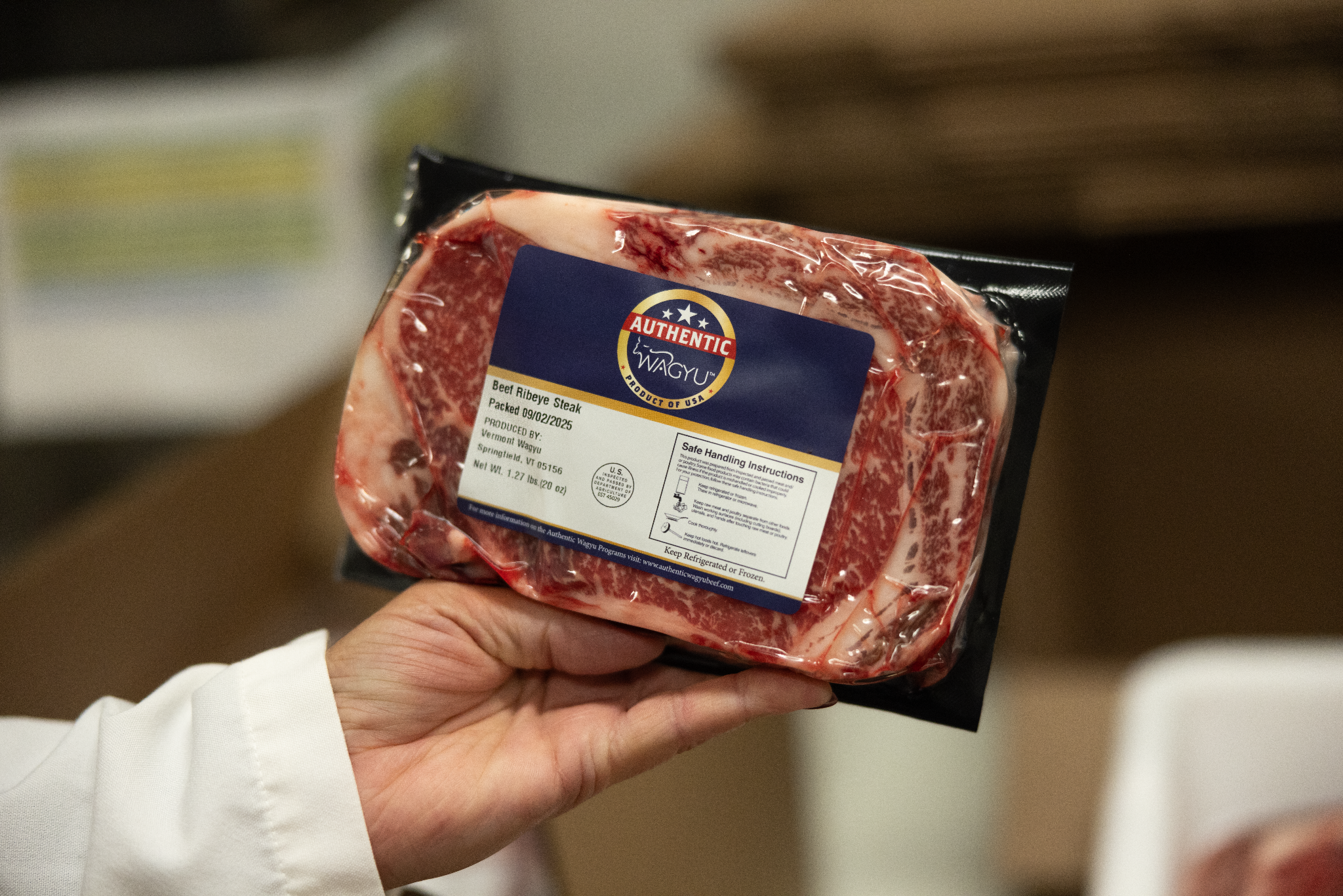Vermont Wagyu Facebook ad from Sep 15, 2025