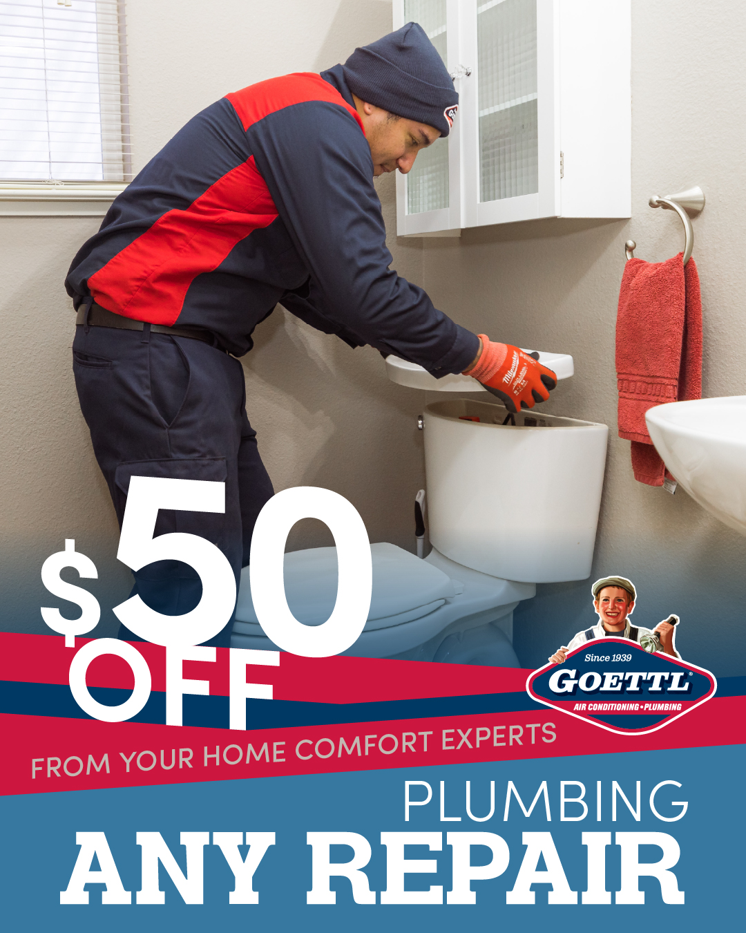 Goettl Air Conditioning & Plumbing Facebook ad