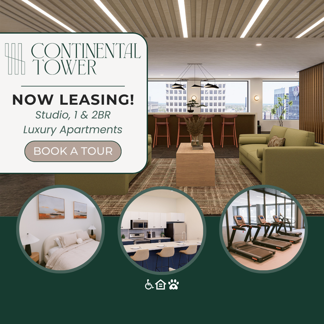 Continental Tower Facebook ad: Limited Time - Up to 2 Months Free!