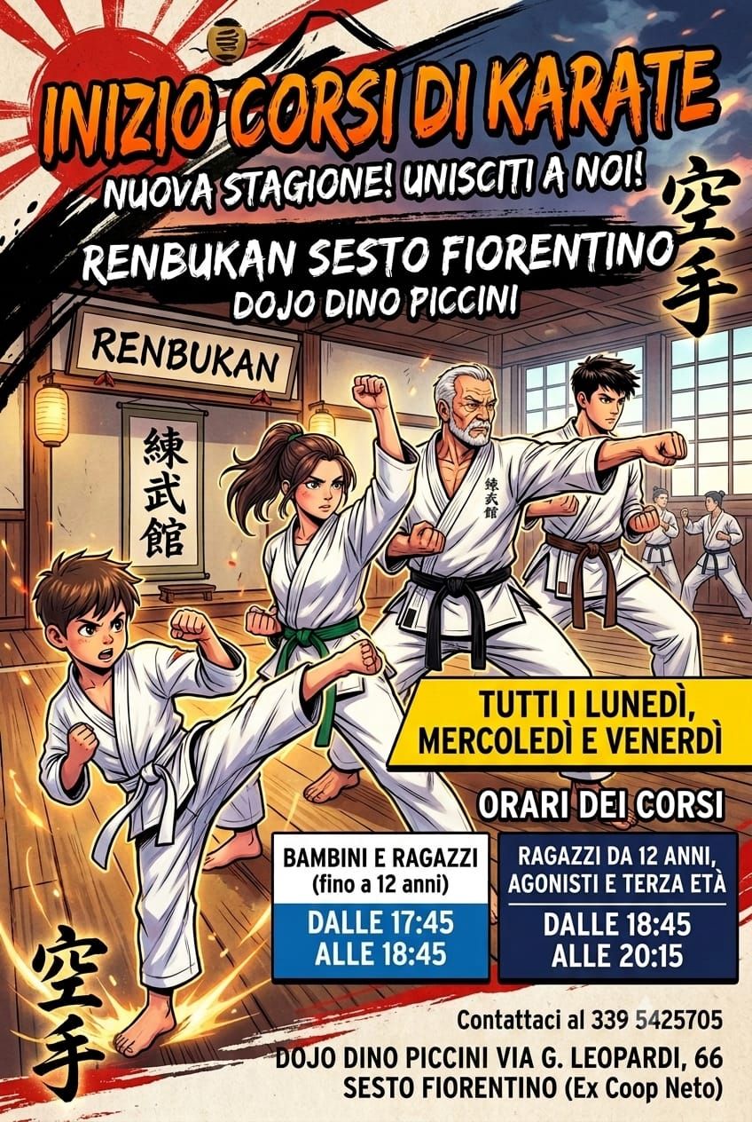 Renbukan SESTO Fiorentino ASD Facebook ad: Renbukan: Palestra di Arti Marziali in Sesto Fiorentino