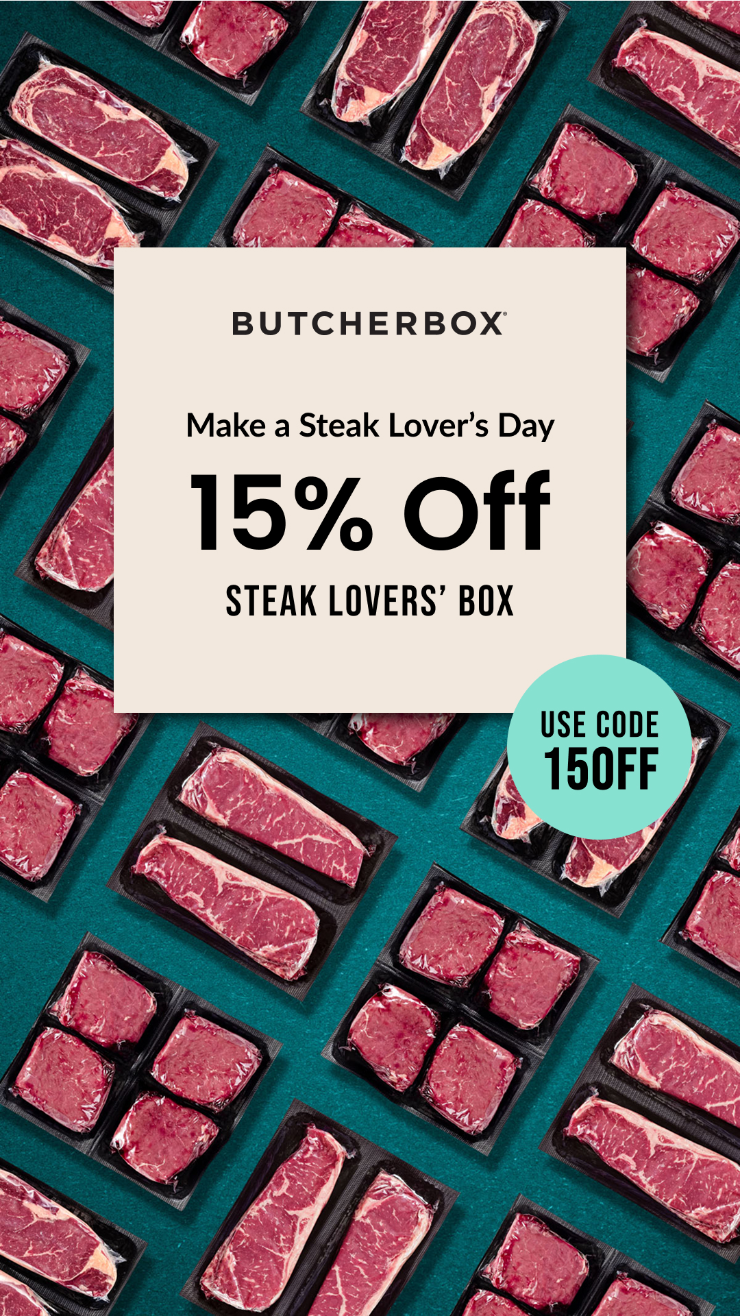 ButcherBox Facebook ad