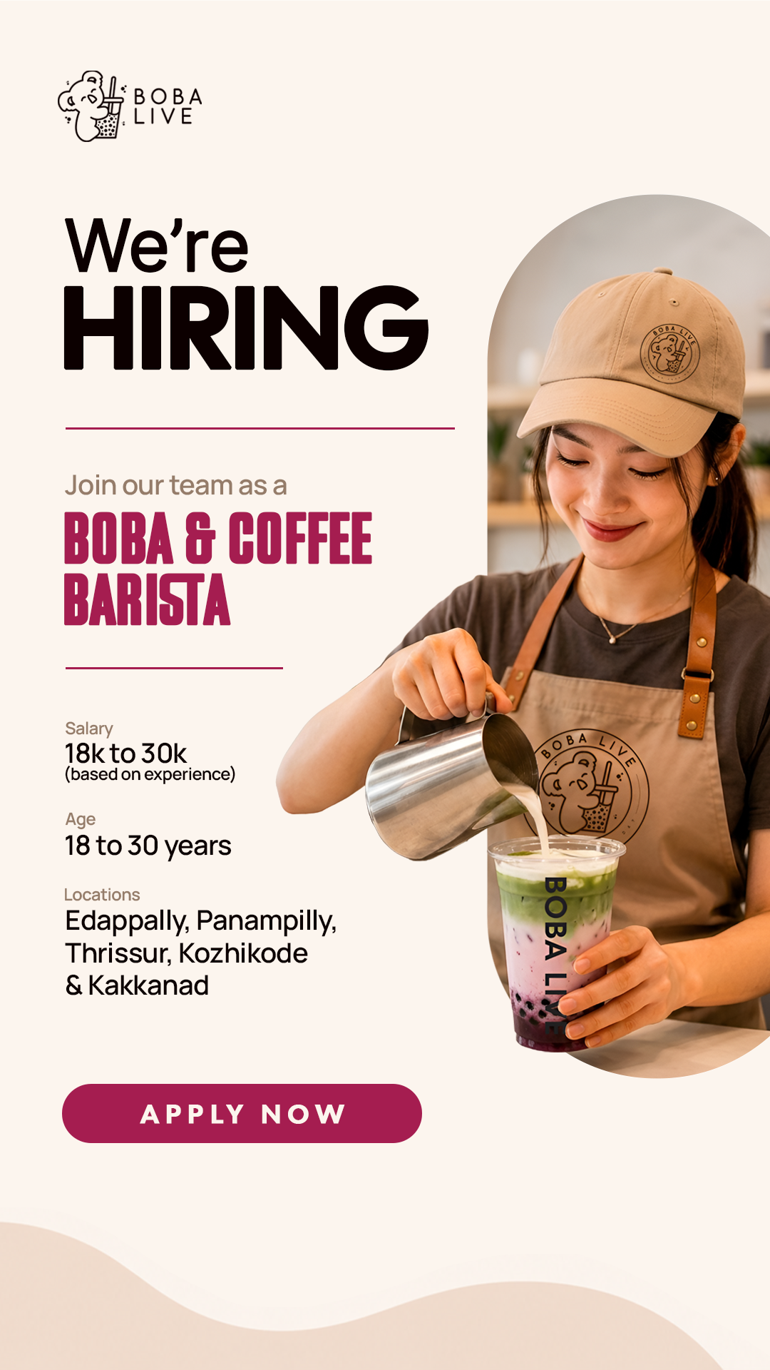 Boba Live Facebook ad