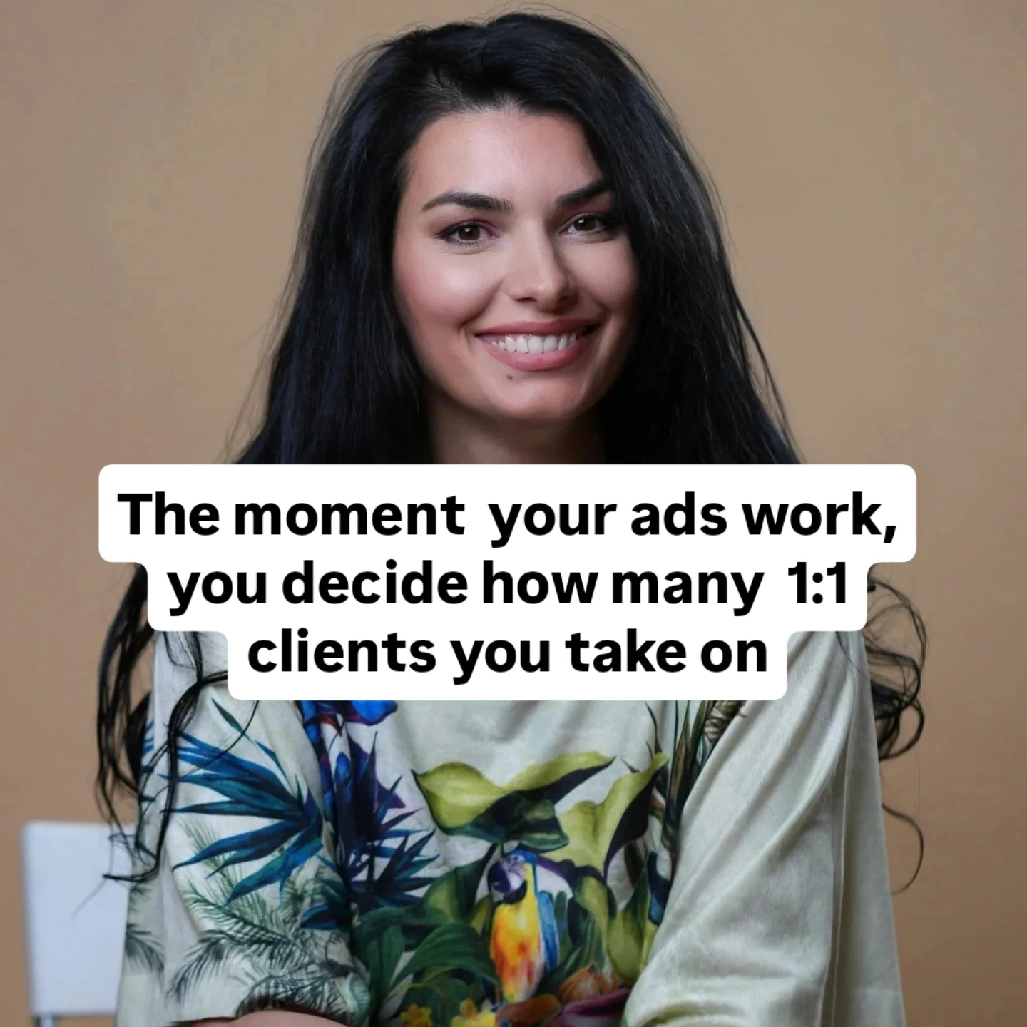 Client Attraction For Female Coaches Facebook ad