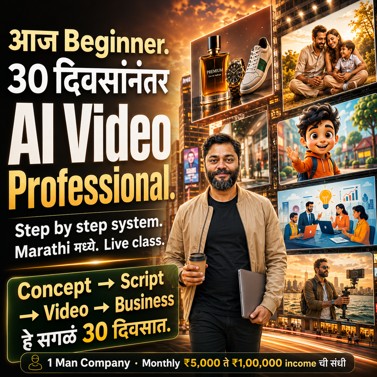 Nitin Andey Facebook ad