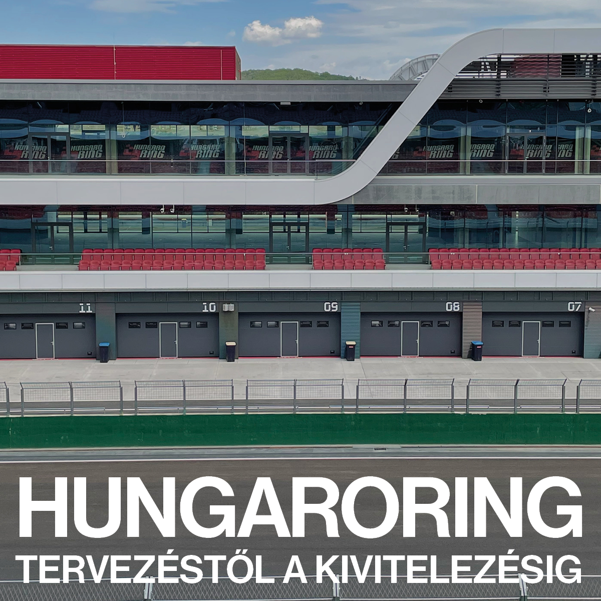 DVM group Facebook ad: Hungaroring - Speciális tervezés és kivitelezés
