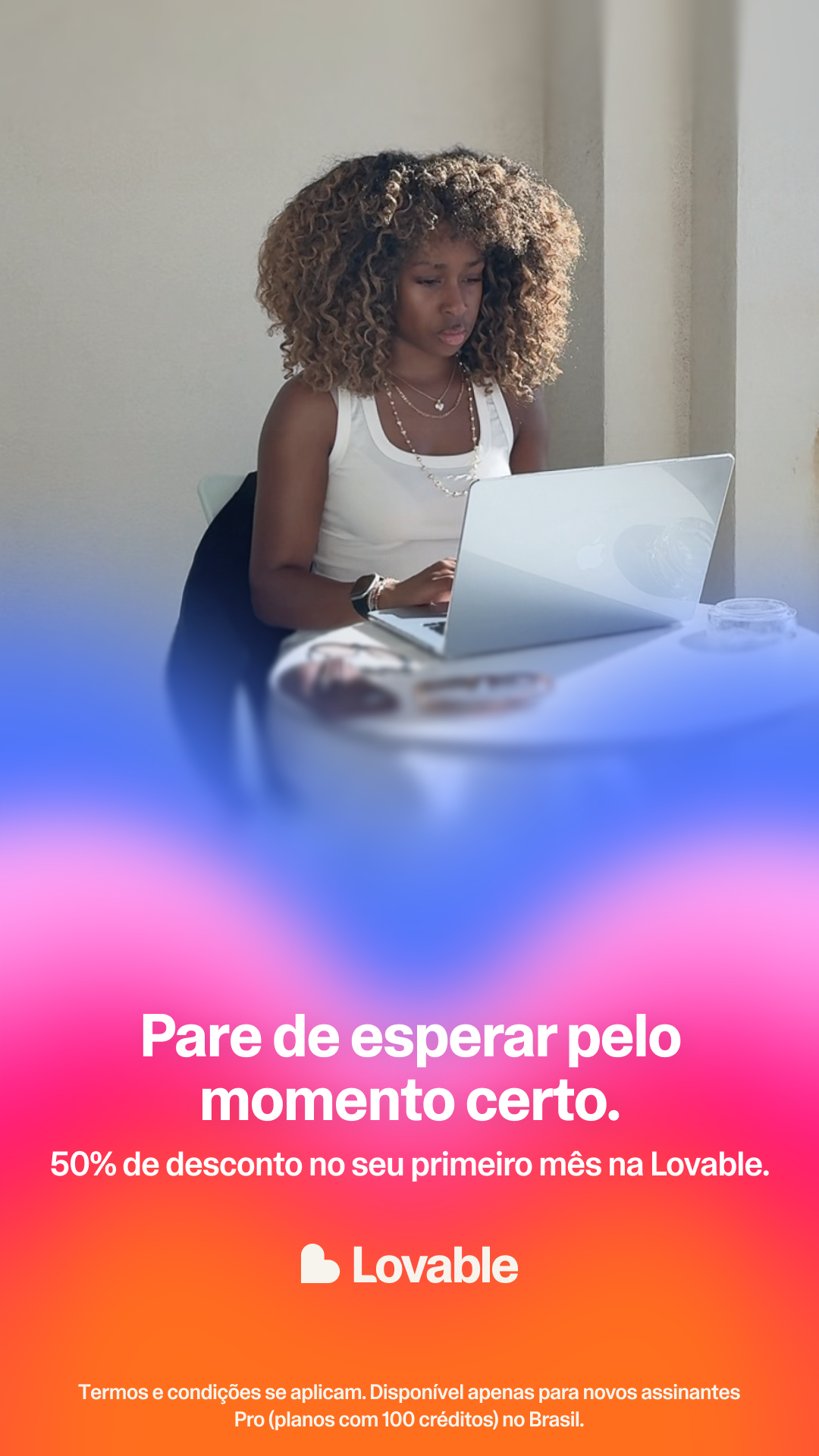 Lovable.dev Facebook ad