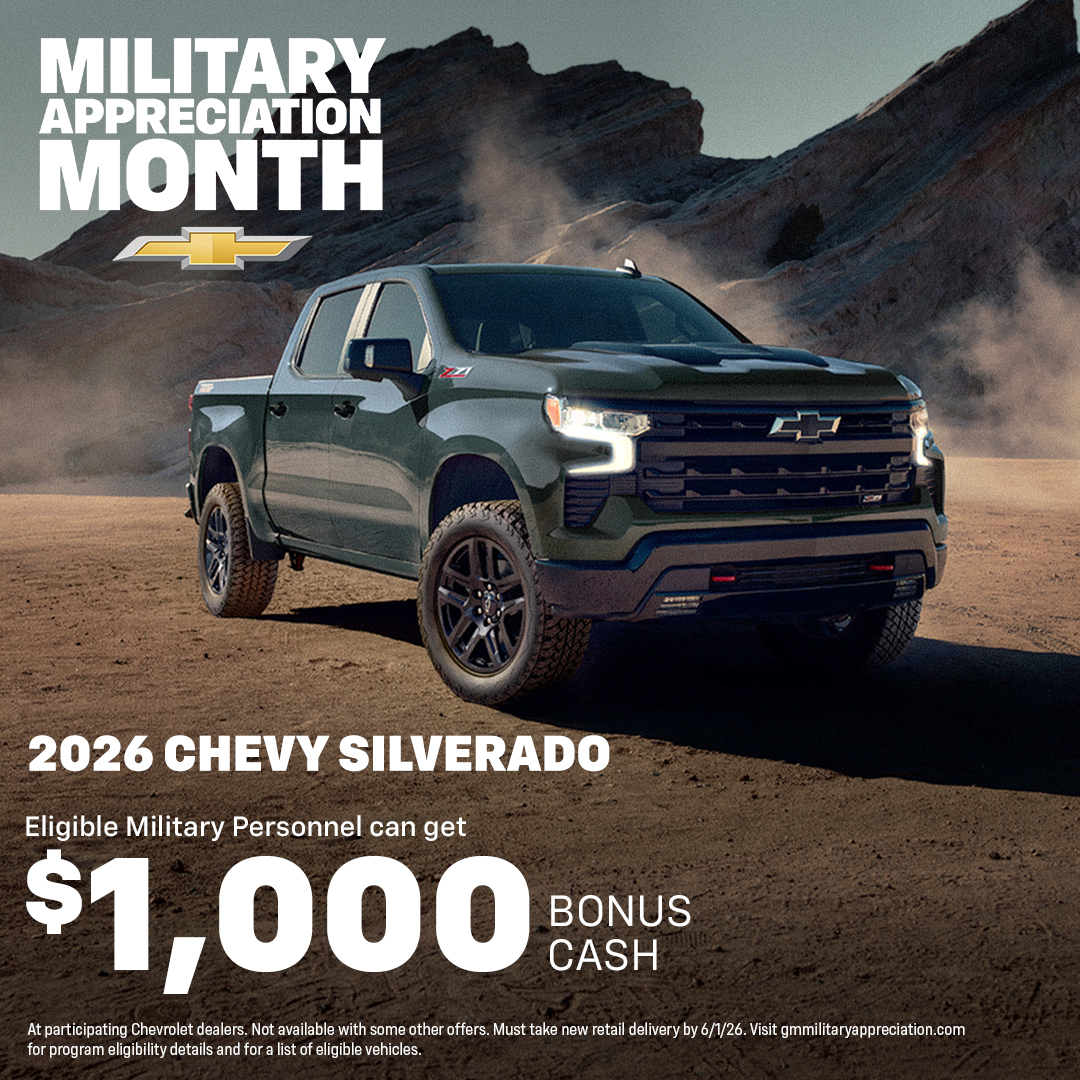 Local Chevy Dealers Facebook ad: Serving is more than a tradition, it’s a…