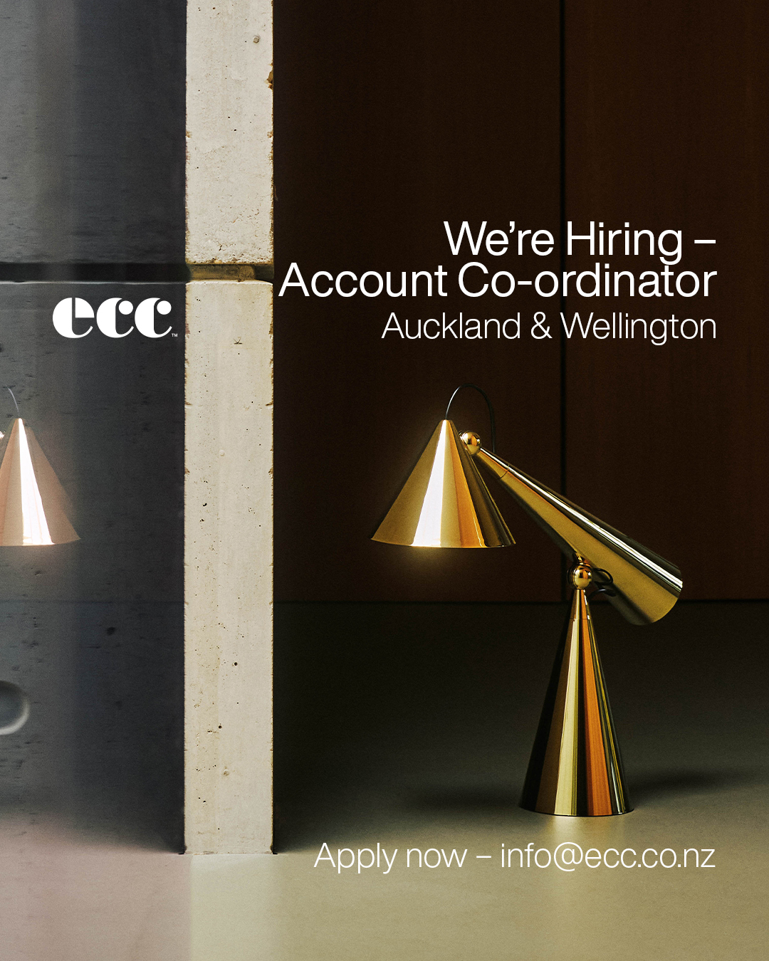 ECC New Zealand Facebook ad: We're hiring.