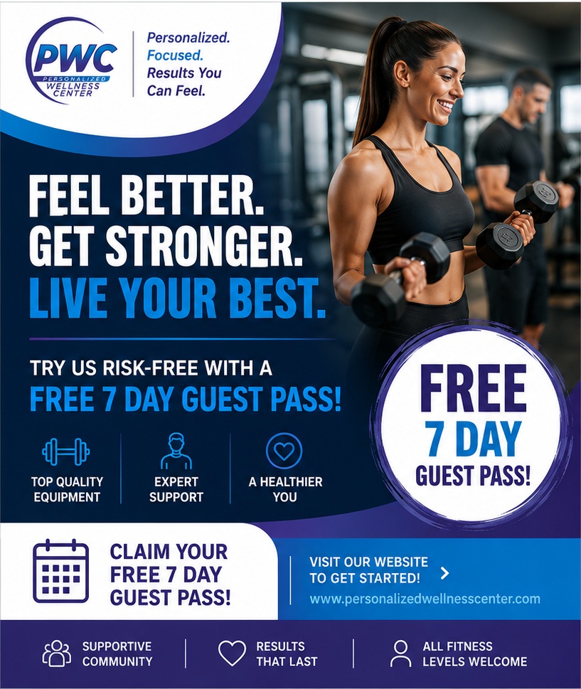 Personalized Wellness Center Facebook ad