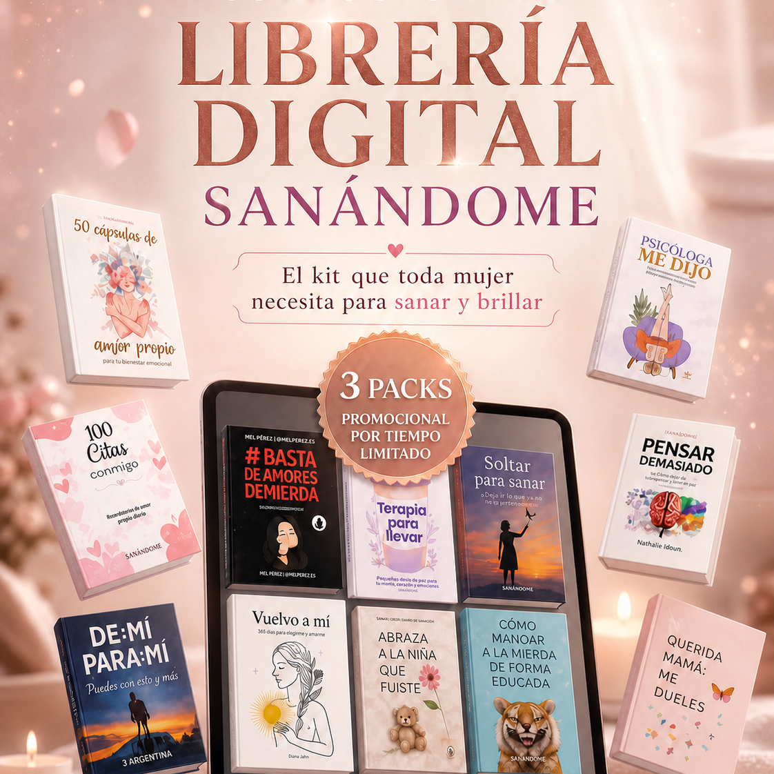 Librería digital Sanandome Facebook ad