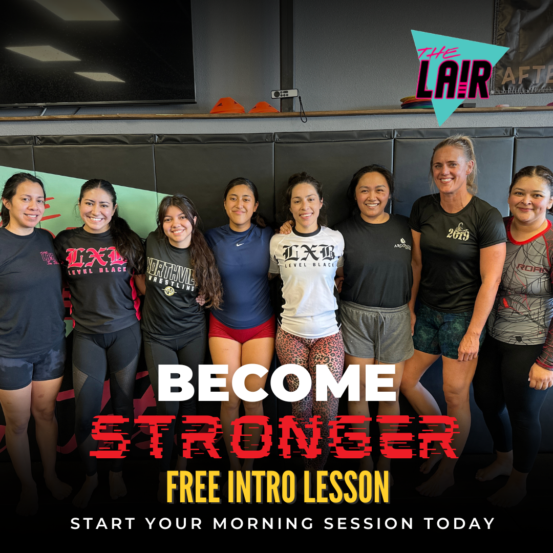 The Lair Jiu Jitsu - Glendora Facebook ad: Ladies & Adults in Glendora: Try a Free Class