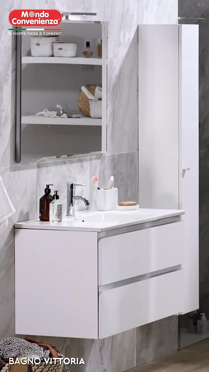 Mondo Convenienza Facebook ad: Arredo bagno