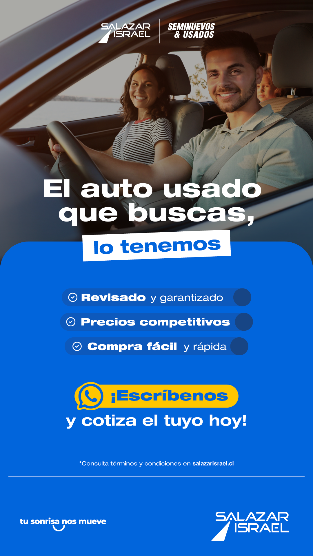 Salazar Israel Seminuevos & Usados Facebook ad
