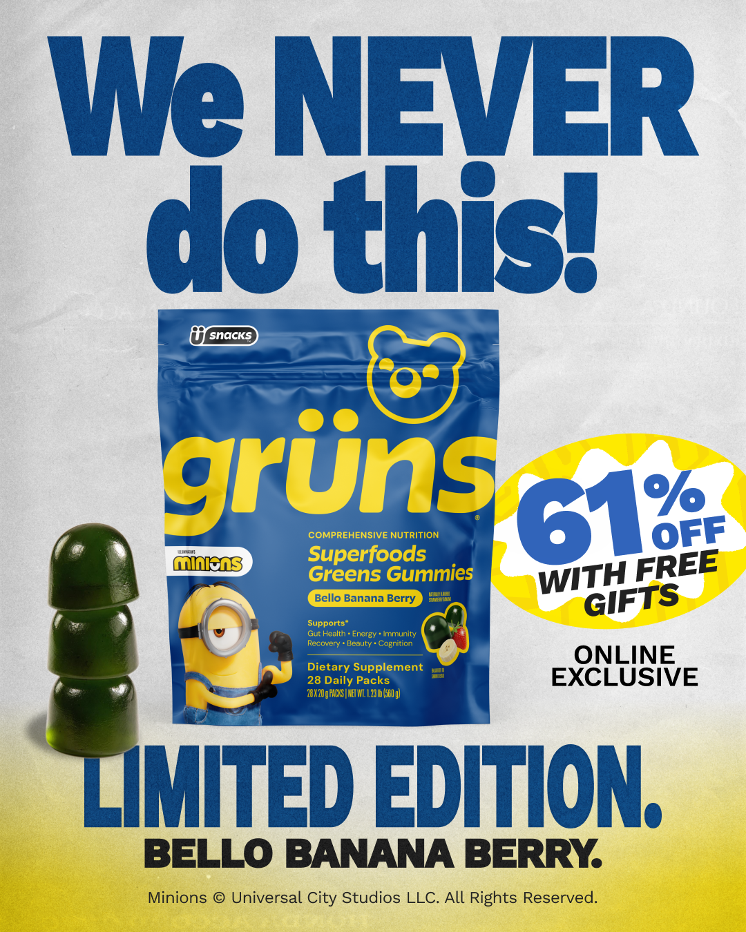 Grüns Facebook ad