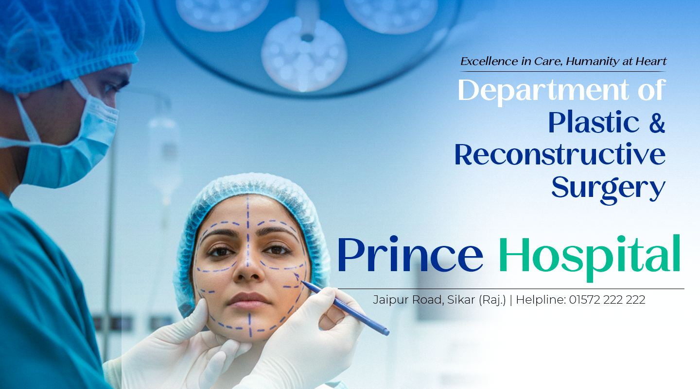 Prince Hospital Sikar, Rajasthan Facebook ad: Confidence, healing, and care-guided by medical expertise