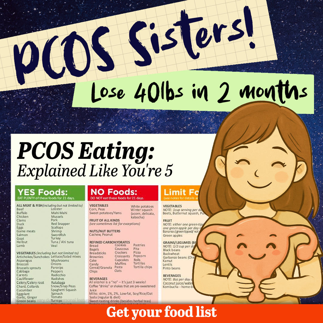 My Body Health Facebook ad: 28-Day Plan to Control PCOS