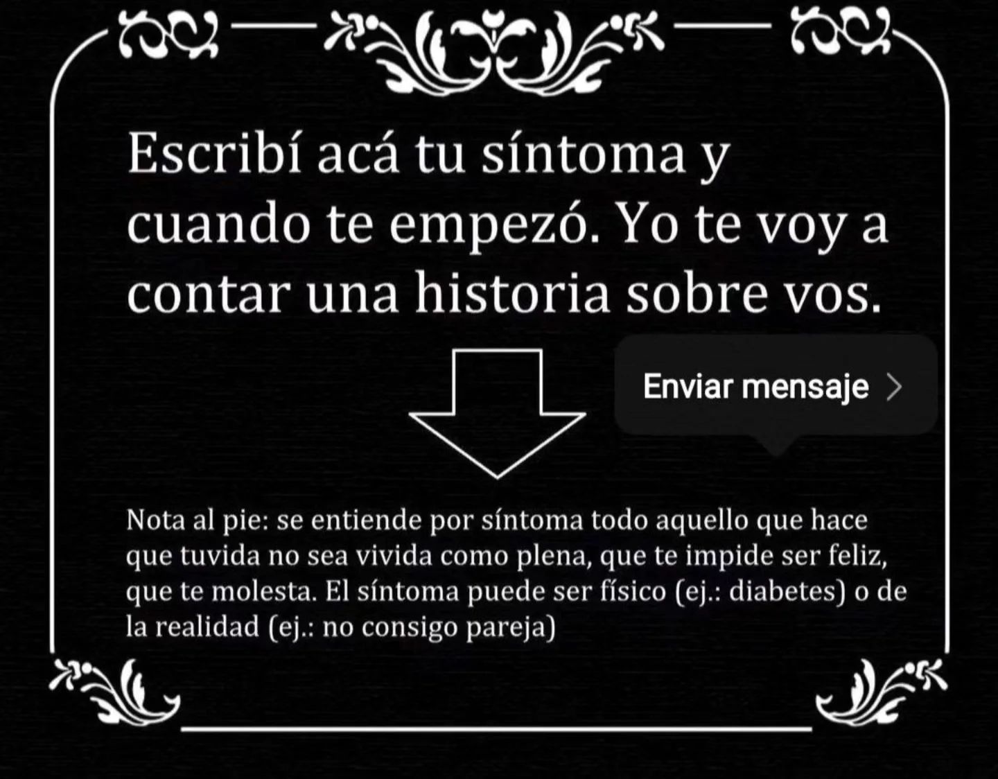 nicodemo.biodescodificador Facebook ad: Dime tu síntoma y te diré quien eres