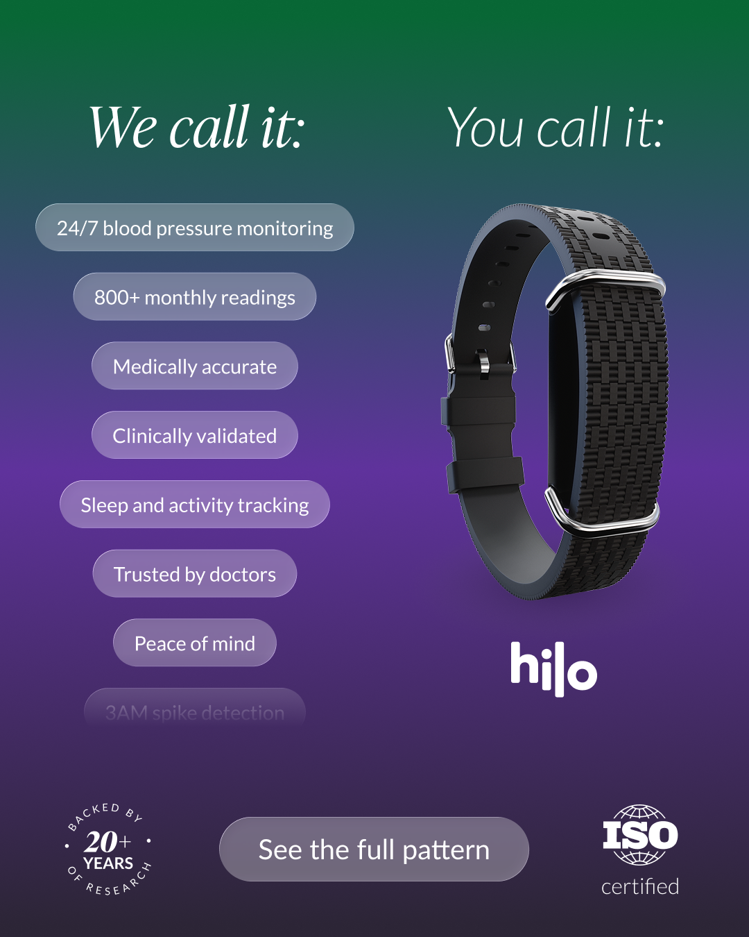 Hilo.Health Facebook ad