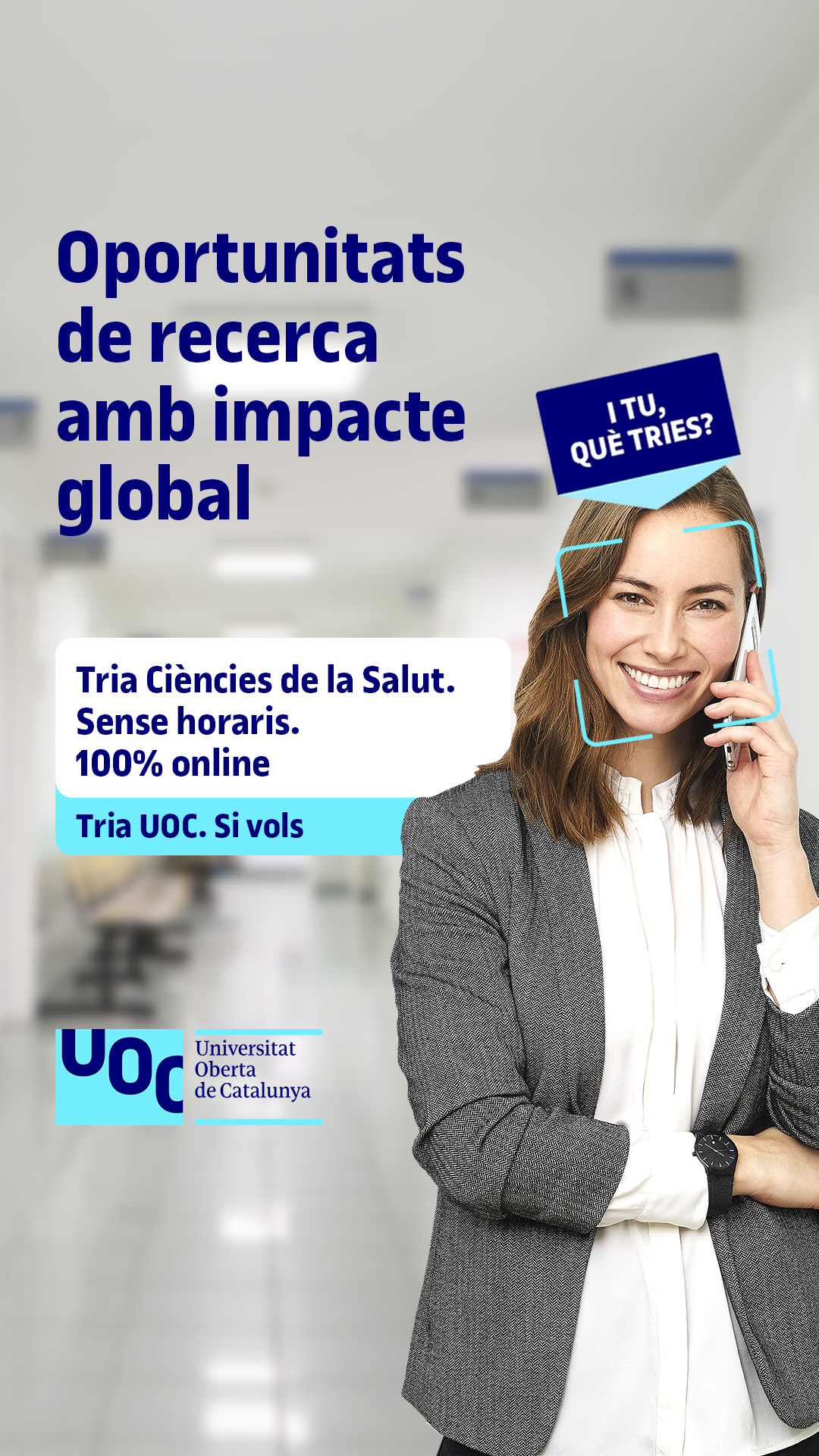 Universitat Oberta de Catalunya (UOC) Facebook ad