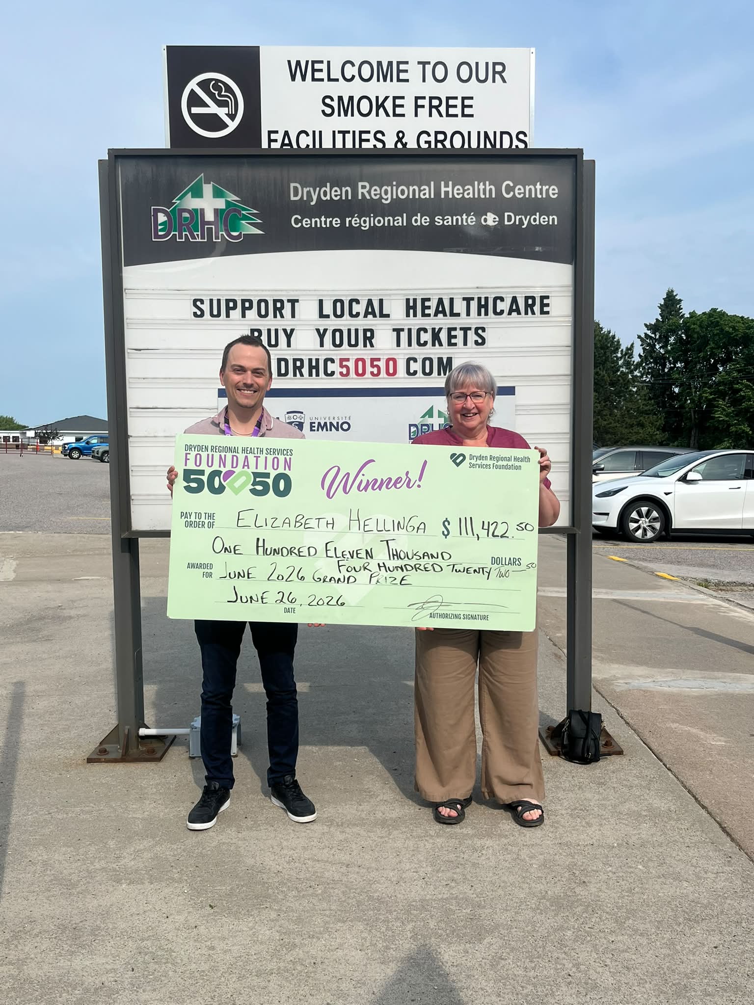 Dryden Regional Health Services Foundation Facebook ad