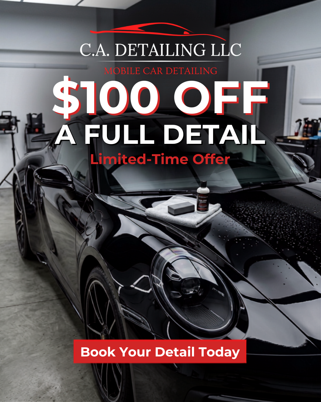 College Auto Detailing LLC Facebook ad