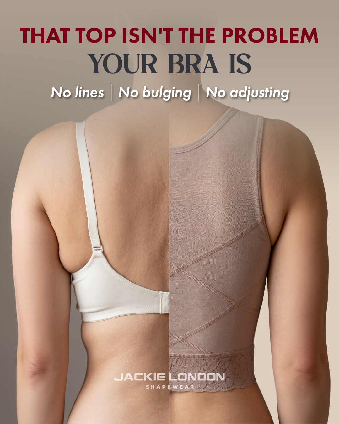 Jackie London Shapewear Facebook ad