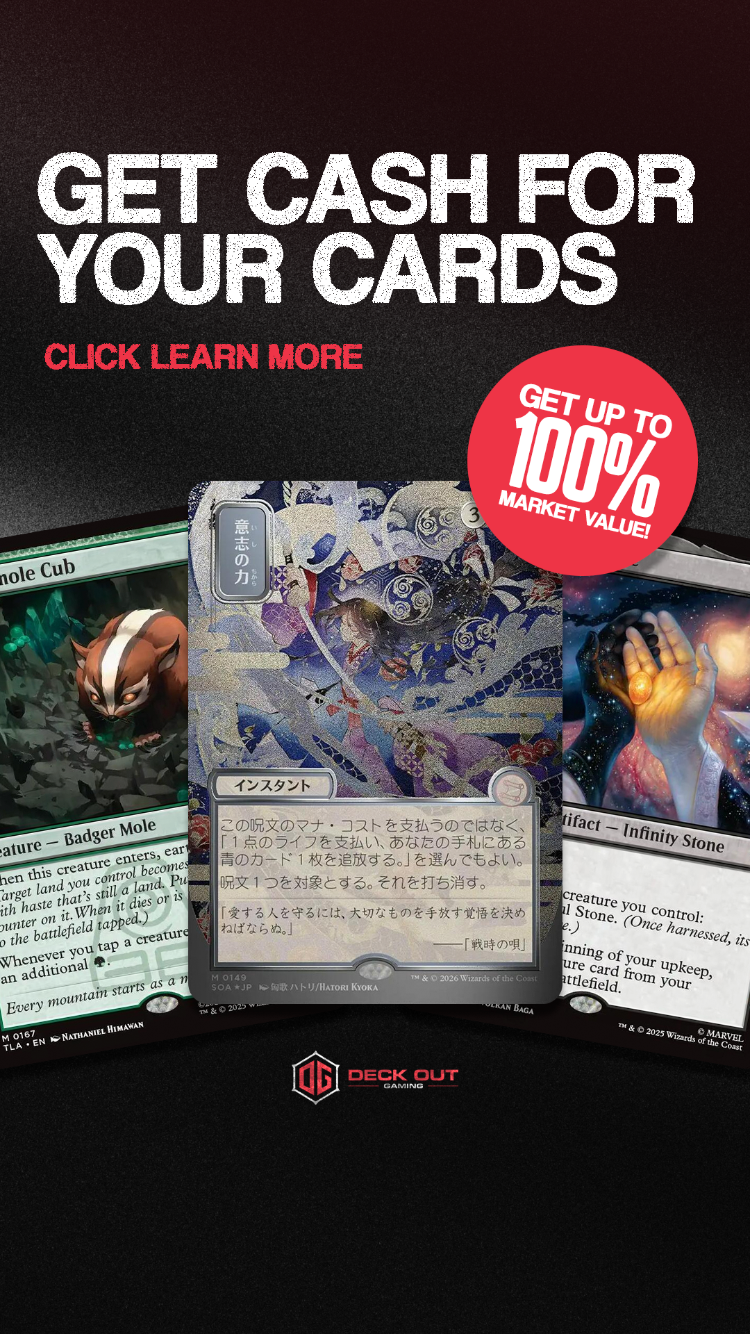 Deck Out Gaming Facebook ad