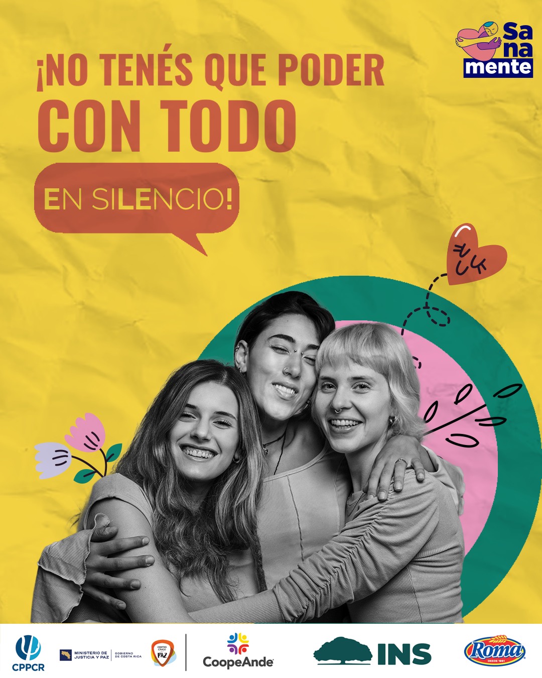 Colegio de Profesionales en Psicología de Costa Rica Facebook ad: Sanamente, Yo elijo sanar