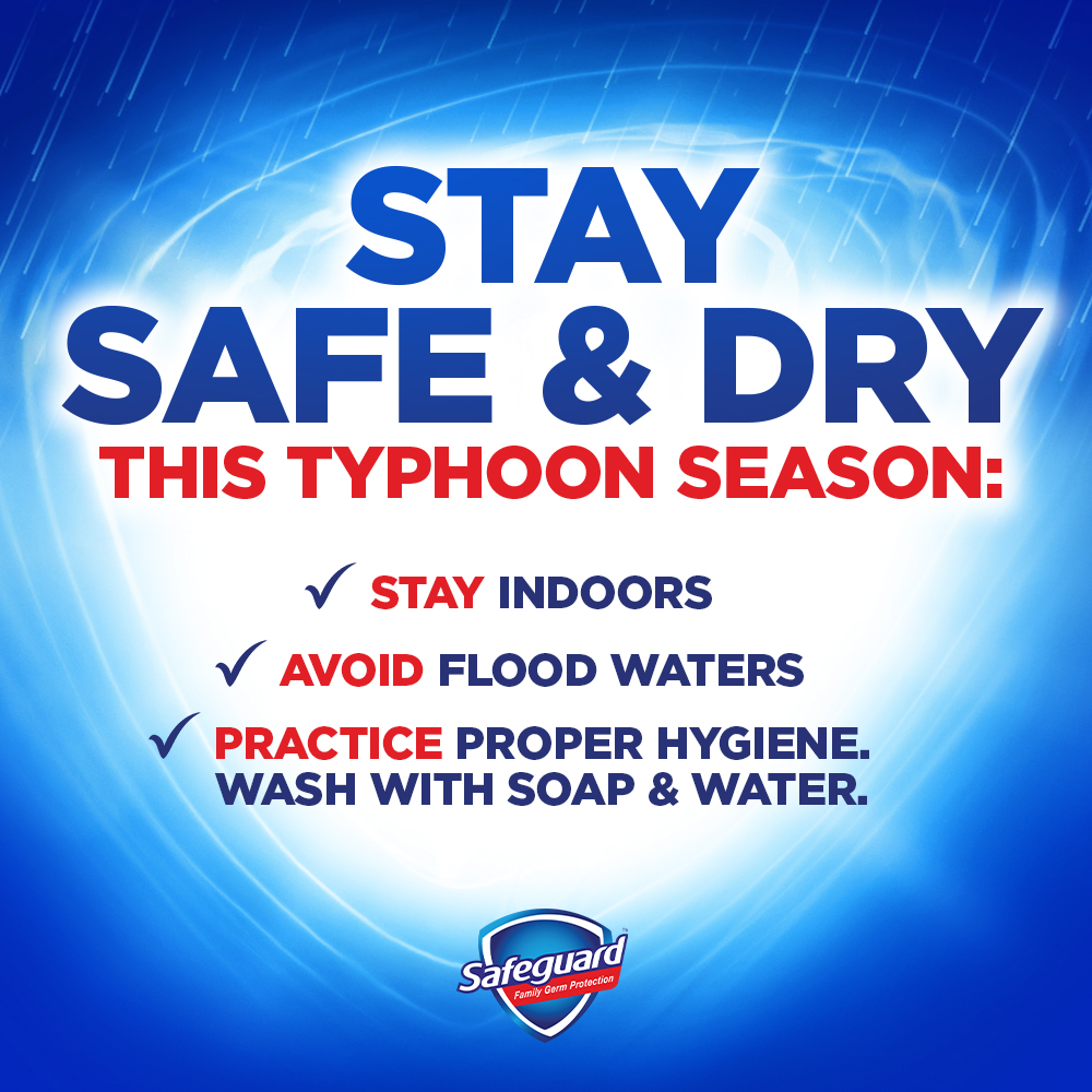 Safeguard Philippines Facebook ad: Protection starts with the basics: a clean pair…
