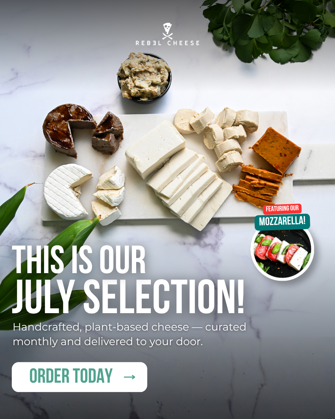 Rebel Cheese Facebook ad