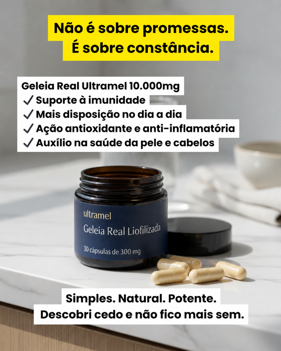 Ultramel Facebook ad