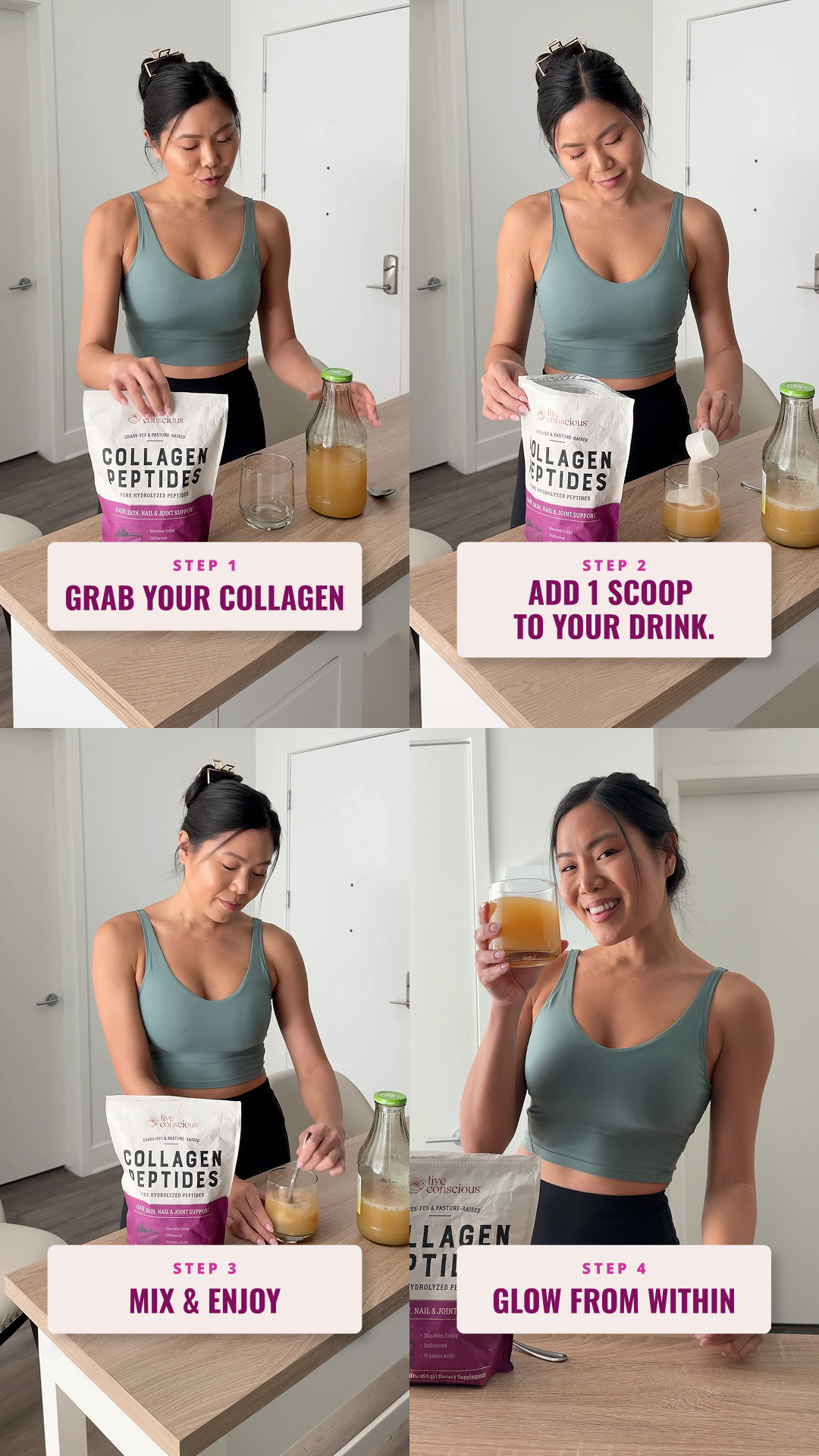 Live Conscious Facebook ad