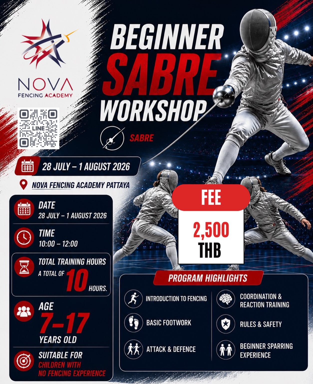 Nova Fencing Academy - Pattaya Thailand Facebook ad