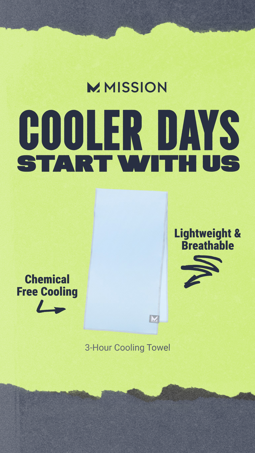 Mission Cooling Facebook ad