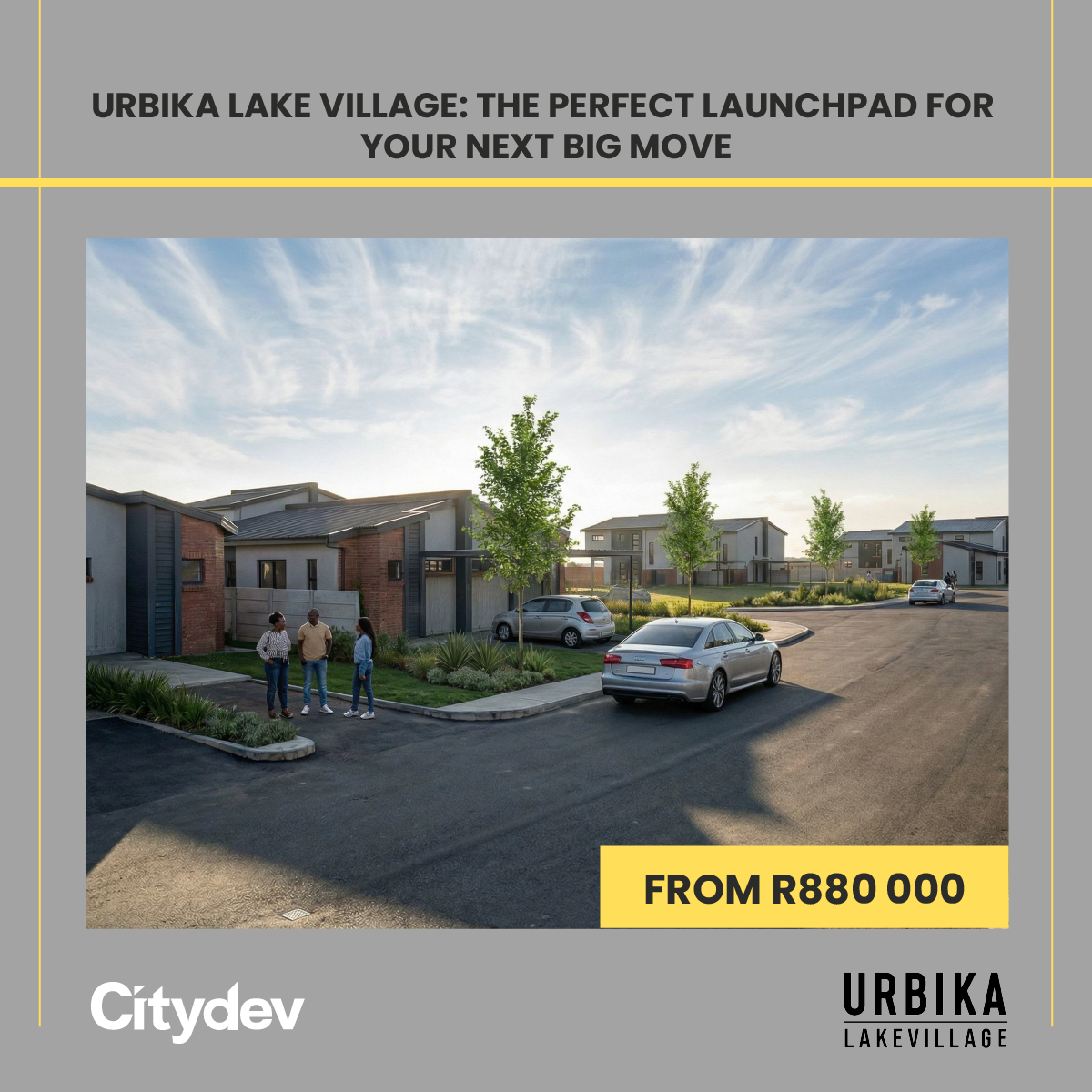 CityDev Pty Ltd Facebook ad: Discover the perfect start at Urbika Lake Village…
