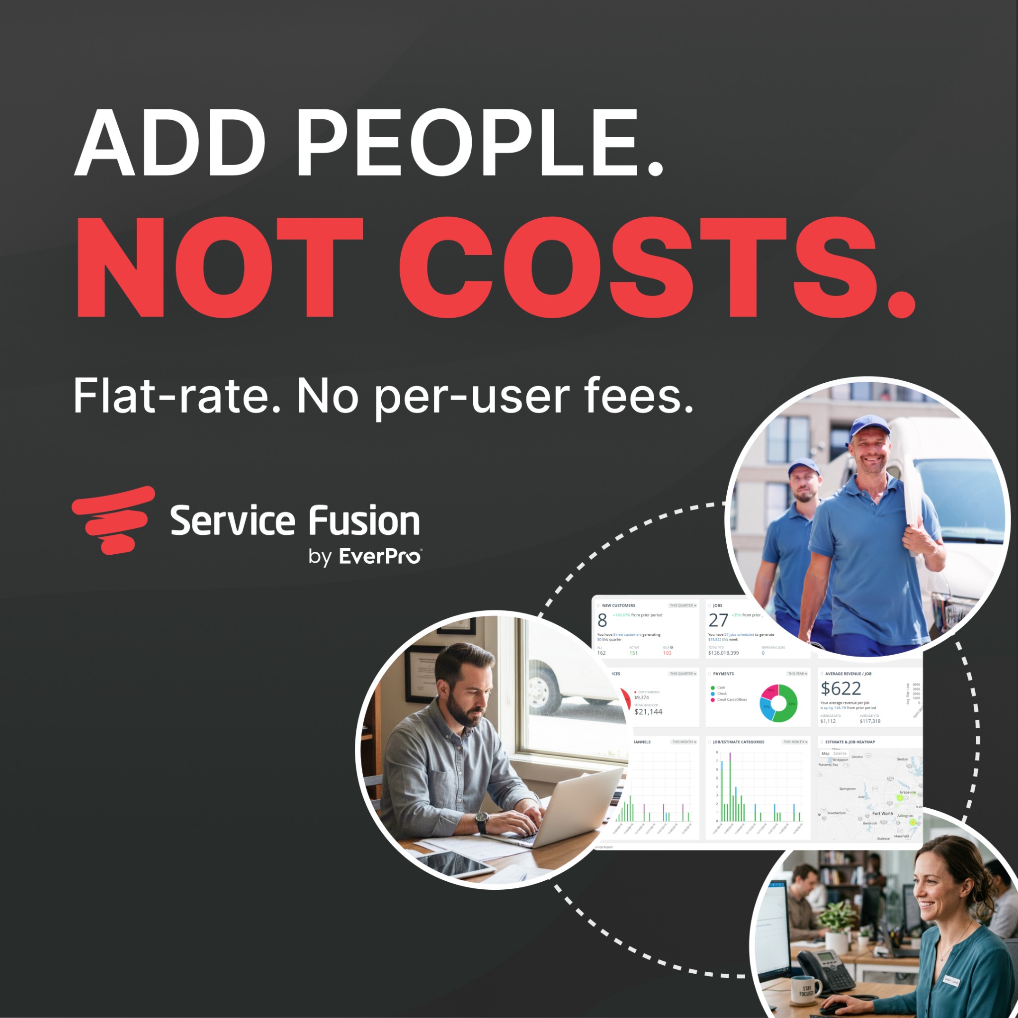 Service Fusion Facebook ad