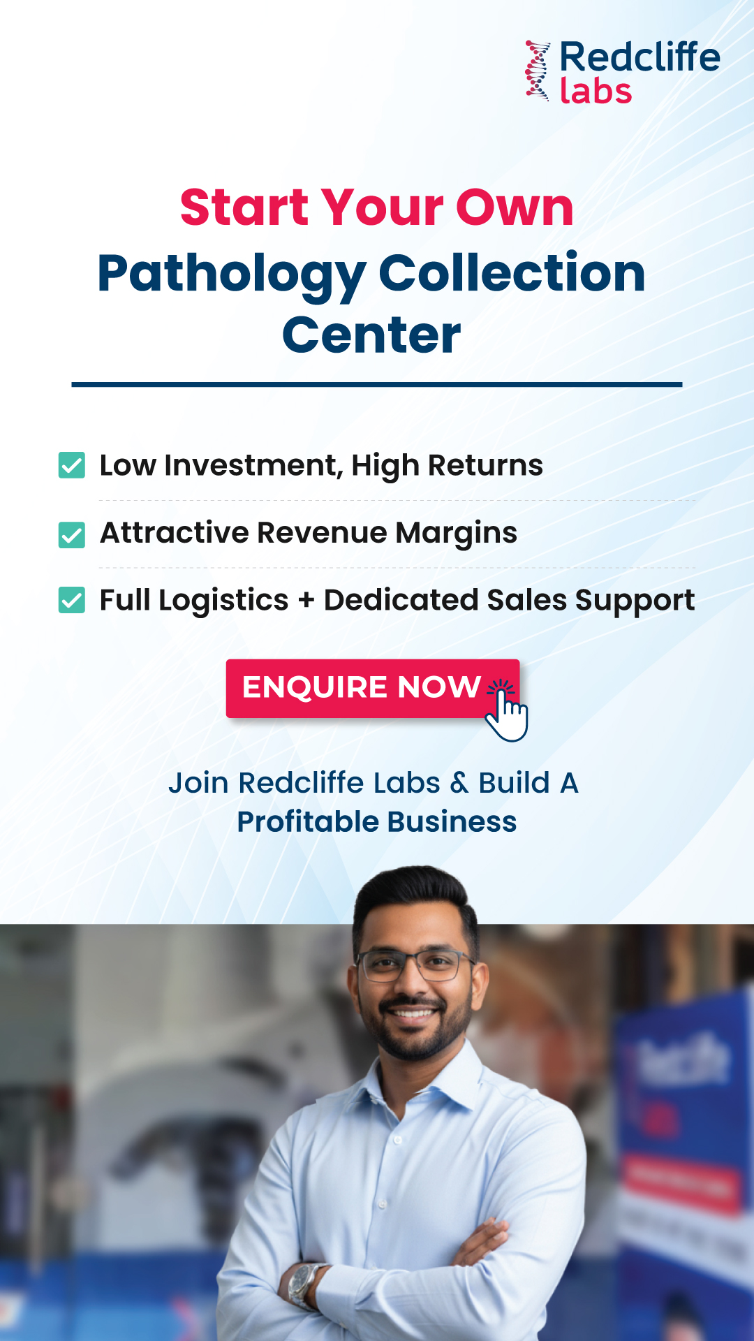 Redcliffe Labs Facebook ad