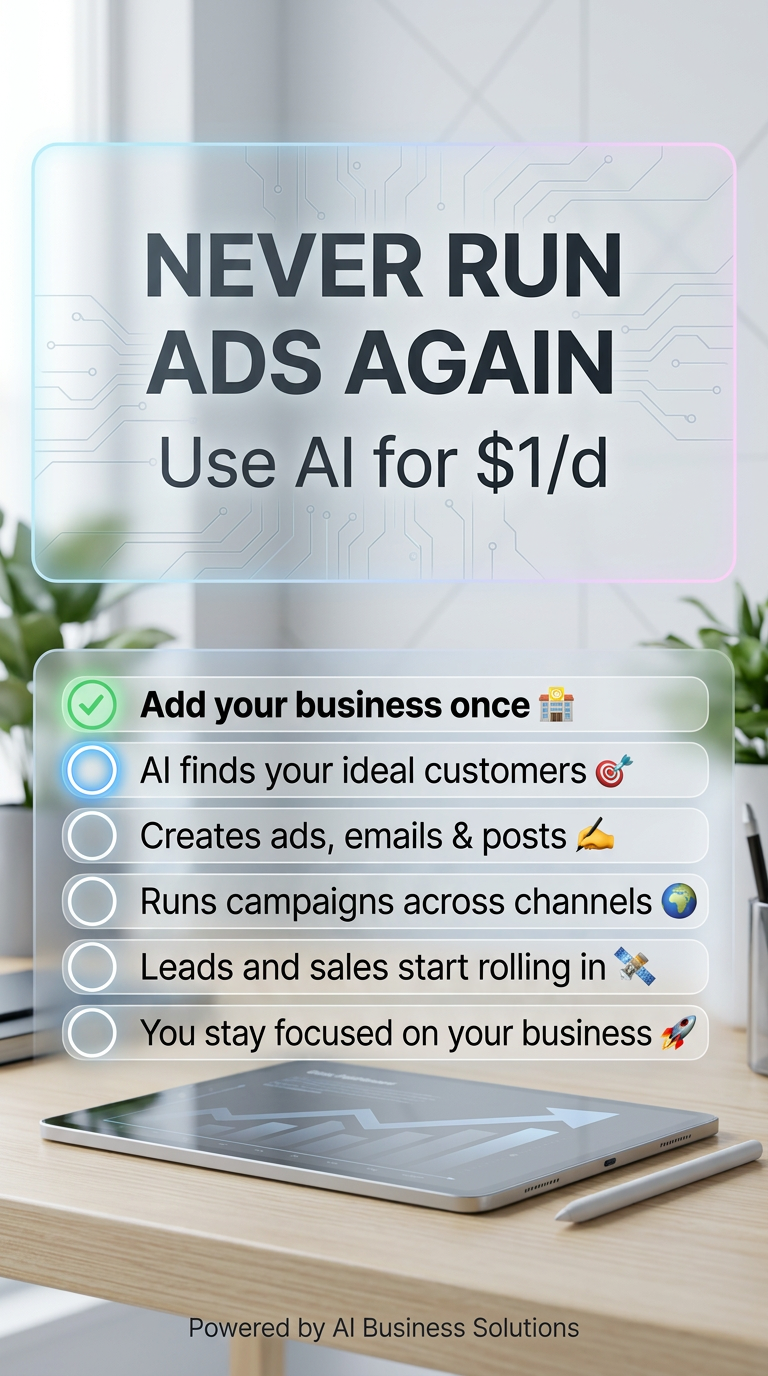 Clicky Vicky - AI Ads Maker Facebook ad: Get a fully edited ad in 1 click