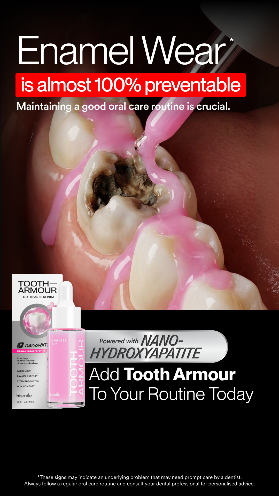 Hismile Facebook ad