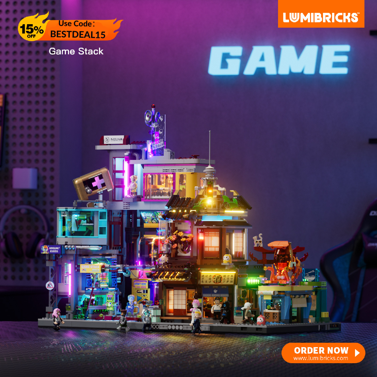 Lumibricks Facebook ad
