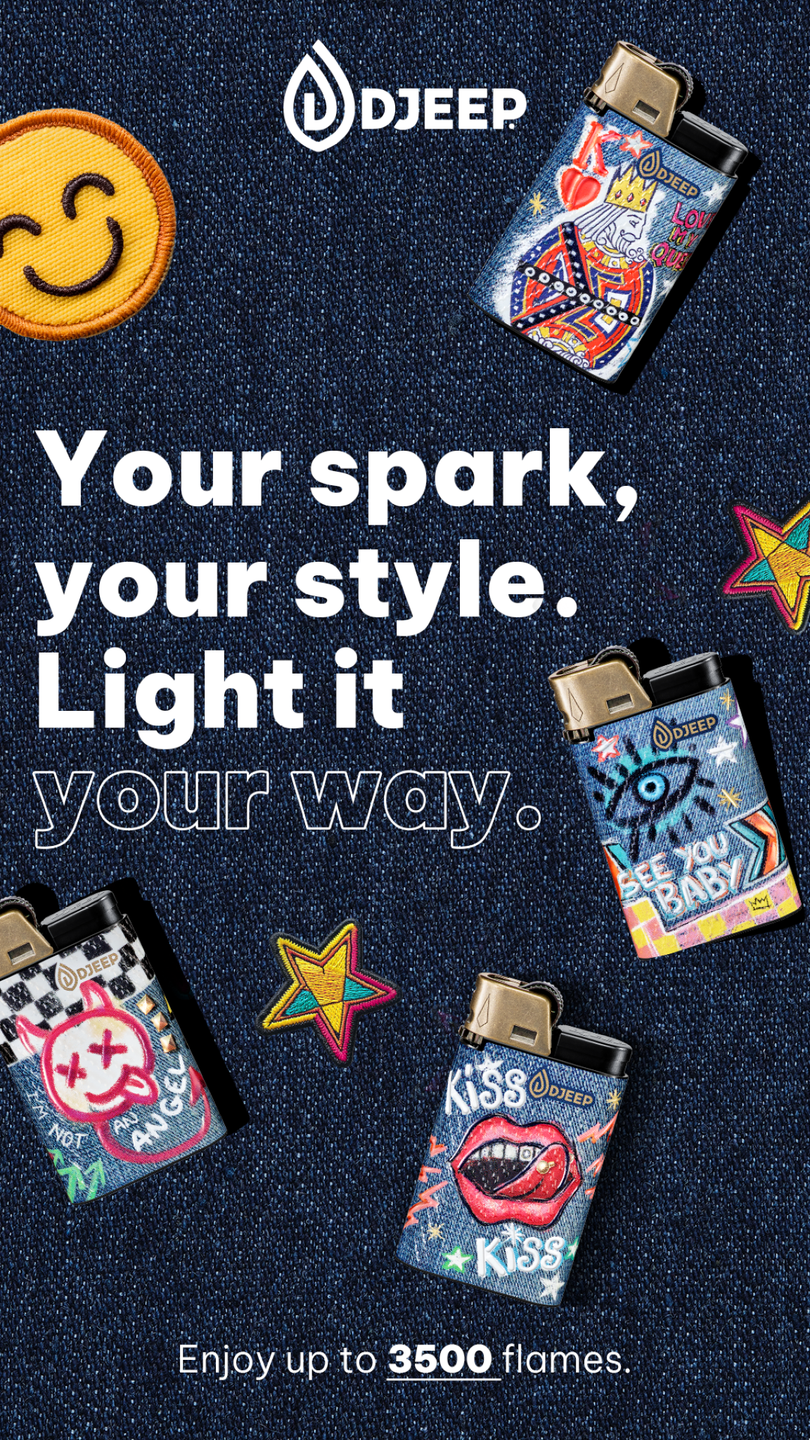 Djeep lighter Facebook ad from Oct 28, 2025